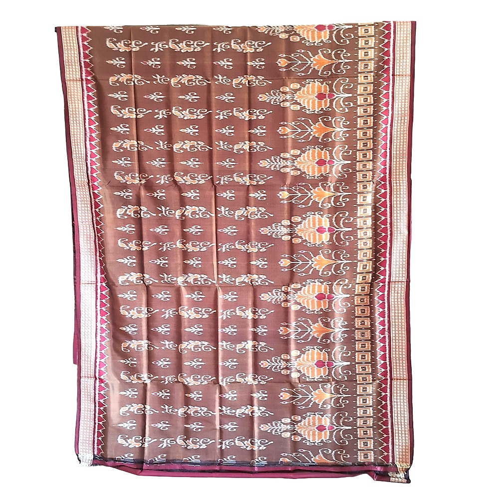 Odisha Ikat Bomkai Silk saree OC-409a