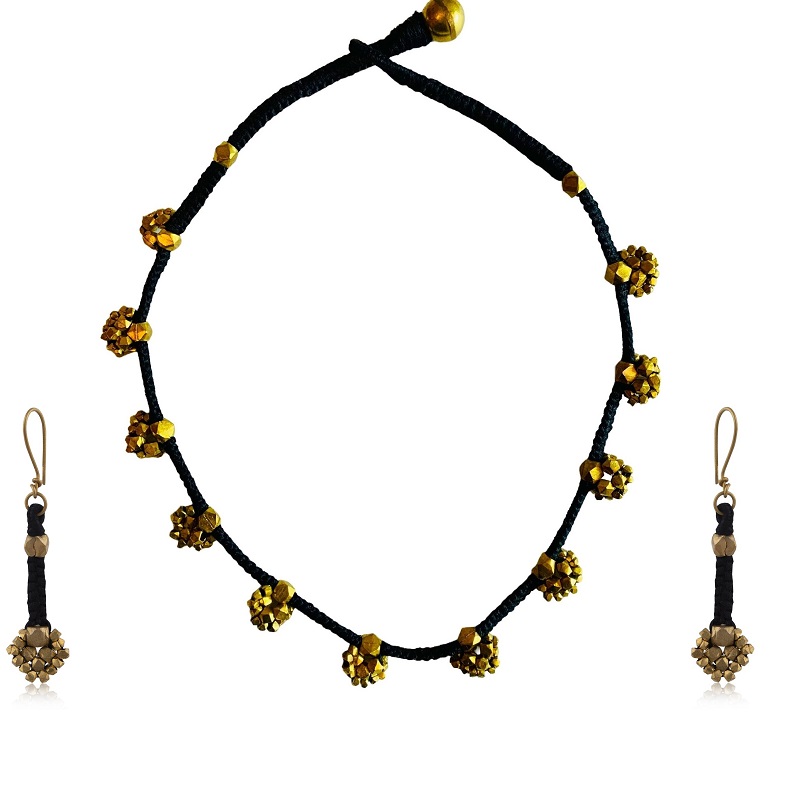 Dokra Jewellery Set  DJ-01-004