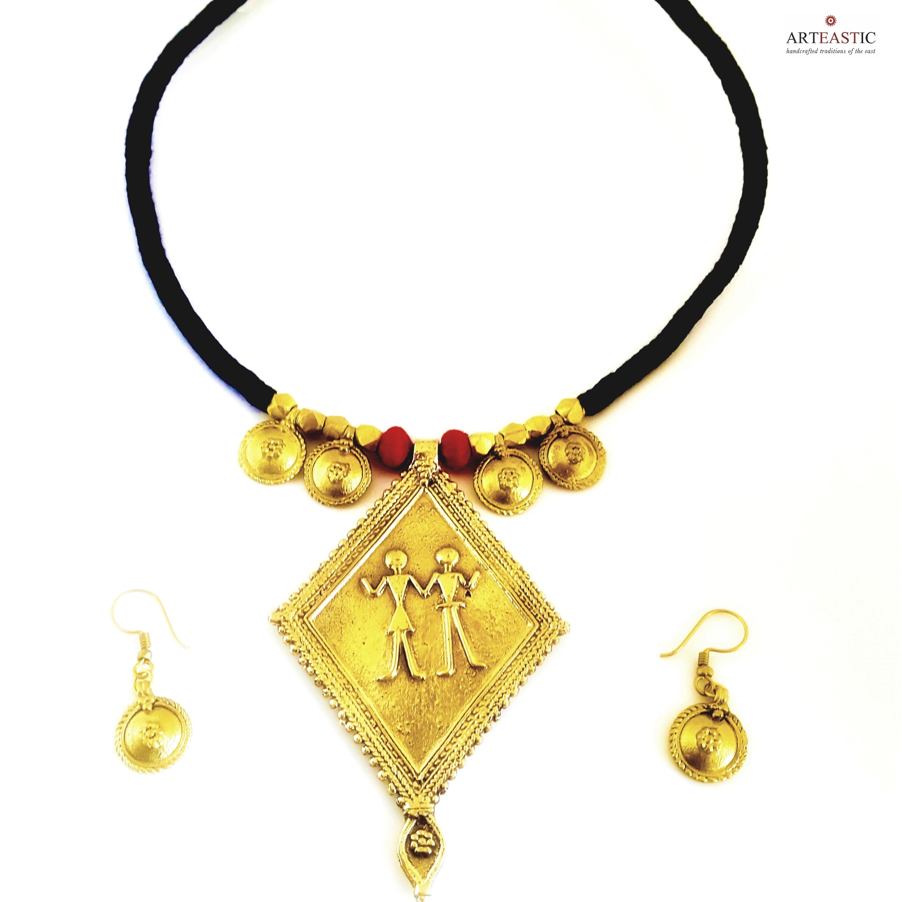 Dokra Jewellery Set from Arteastic  DJ-01-005a