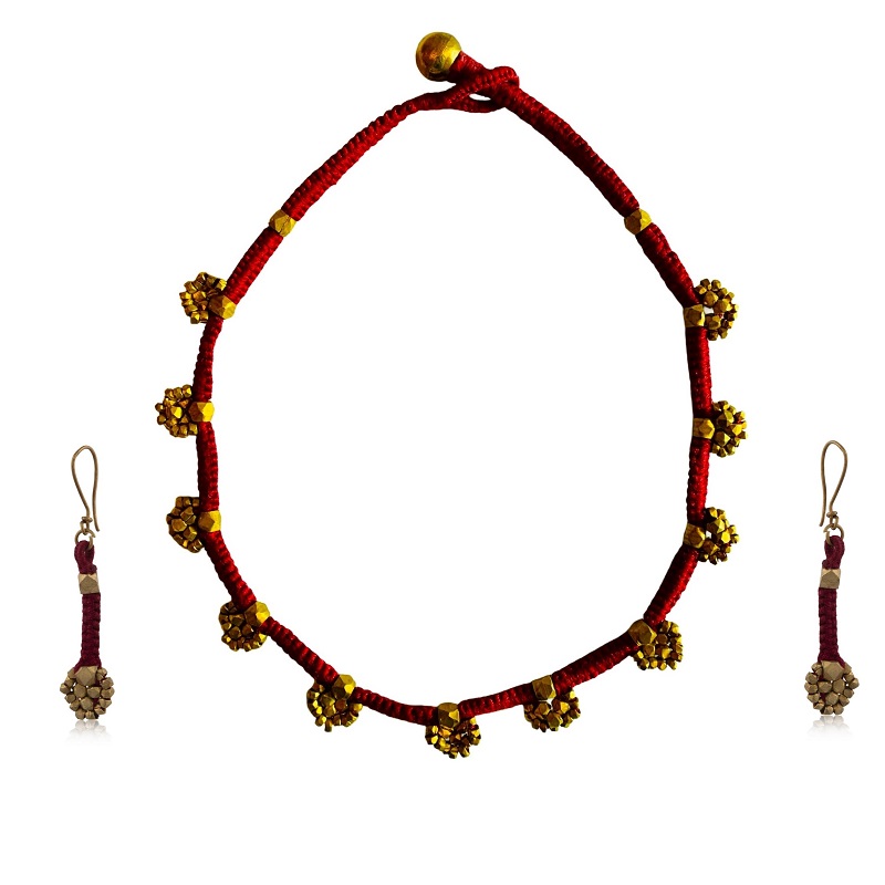 Dokra Jewellery Set DJ-701