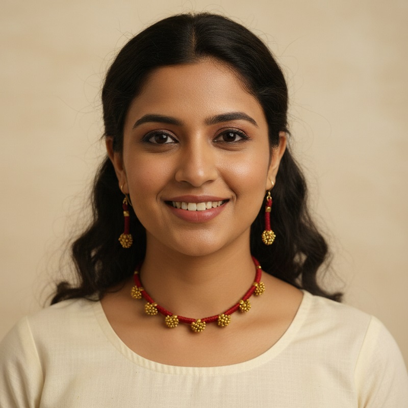 Dokra Jewellery Set DJ-701a