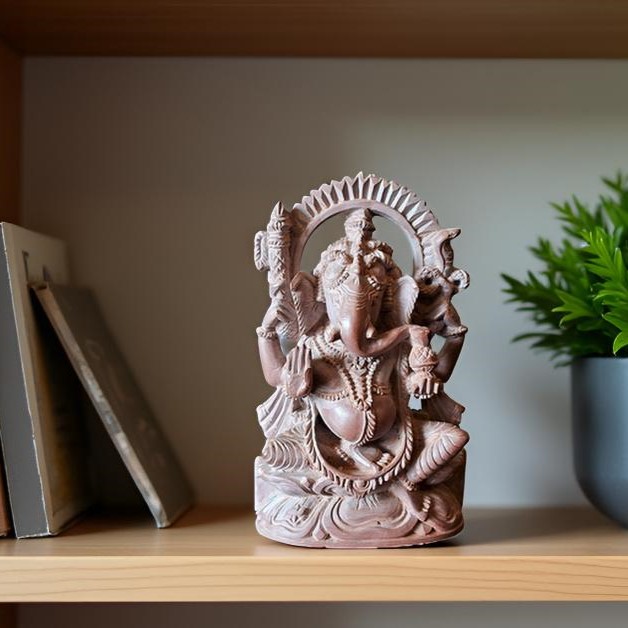 Stone Sculpture Vastu Ganesha S-99-68b