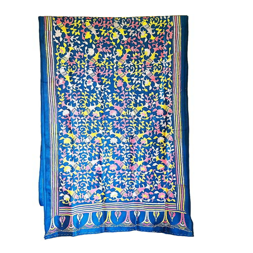 Kantha silk Saree  KS-01-513