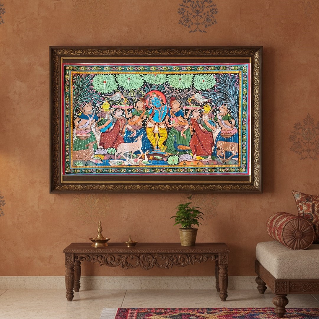 Pattachitra  Krishna Raas  PCP-62a