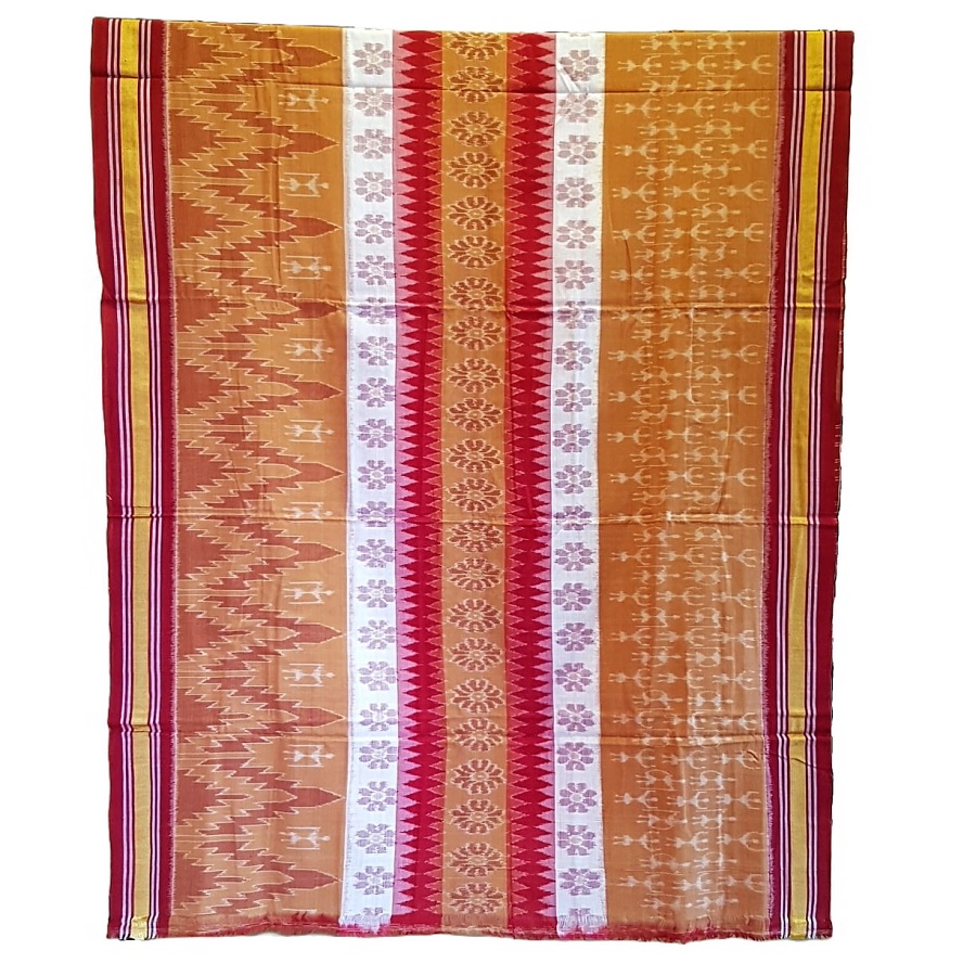 Odisha Ikat Maniabandha Cotton Saree OC-9975a