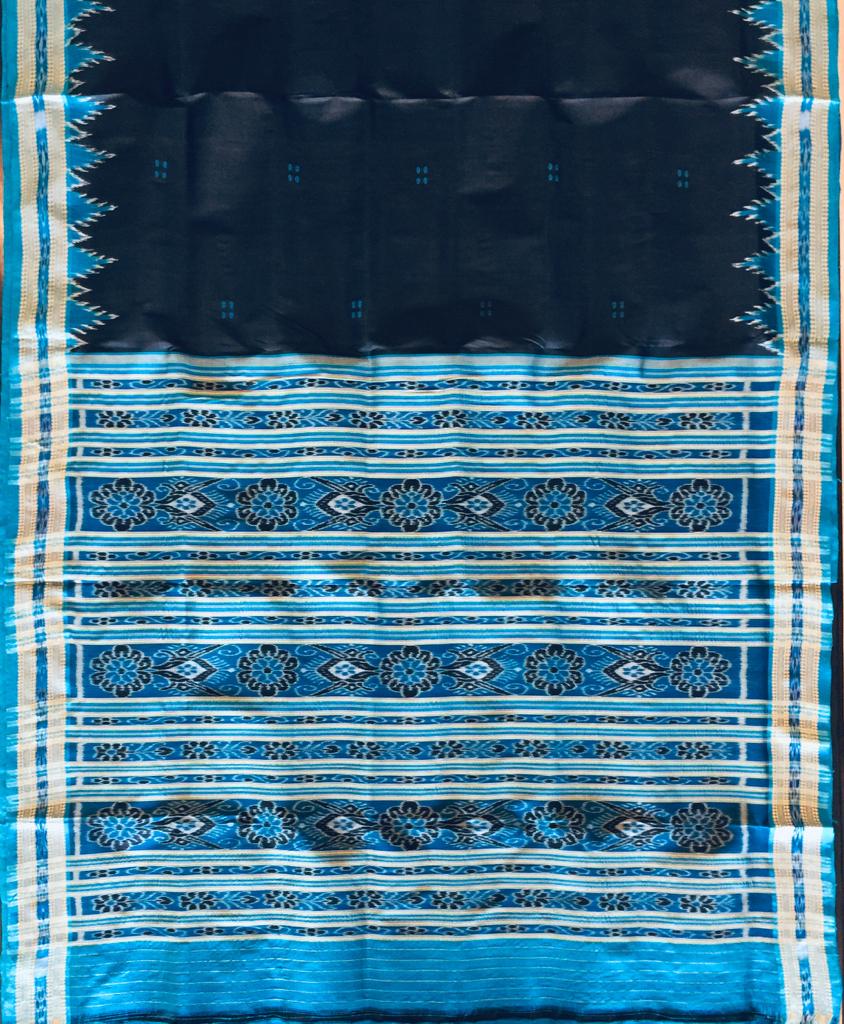 Odisha Ikat Khandua Silk saree OC-9966a