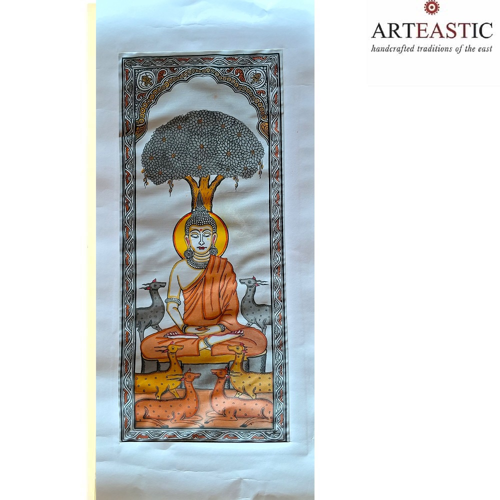 Pattachitra of Buddha PCP-T-073