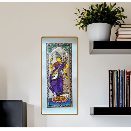 Pattachitra of Devi Saraswati PCP-T-251a