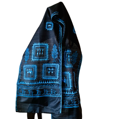 Saura Silk Scarf S-Scarf-006a