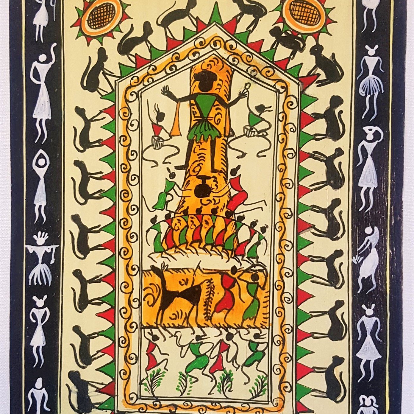 Tribal Painting from Odisha SCP-SZ3-995a