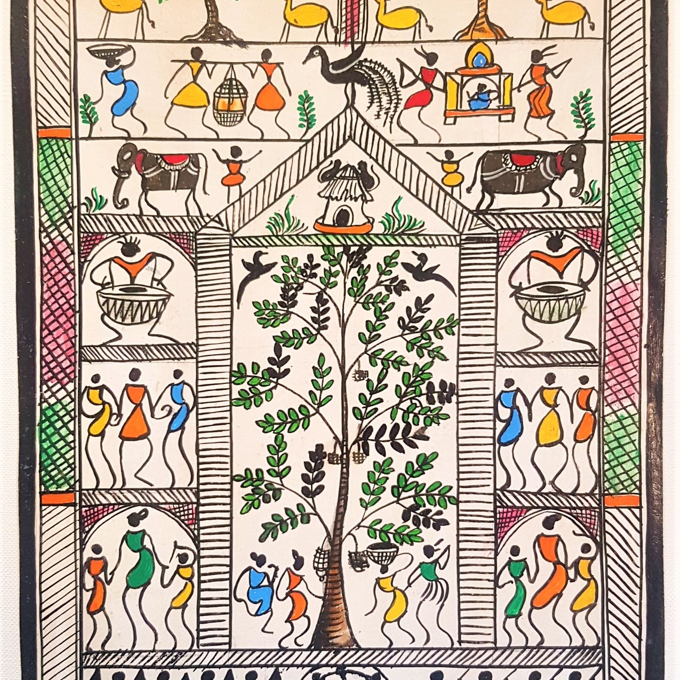 Tribal Painting from Odisha SCP-SZ3-997a
