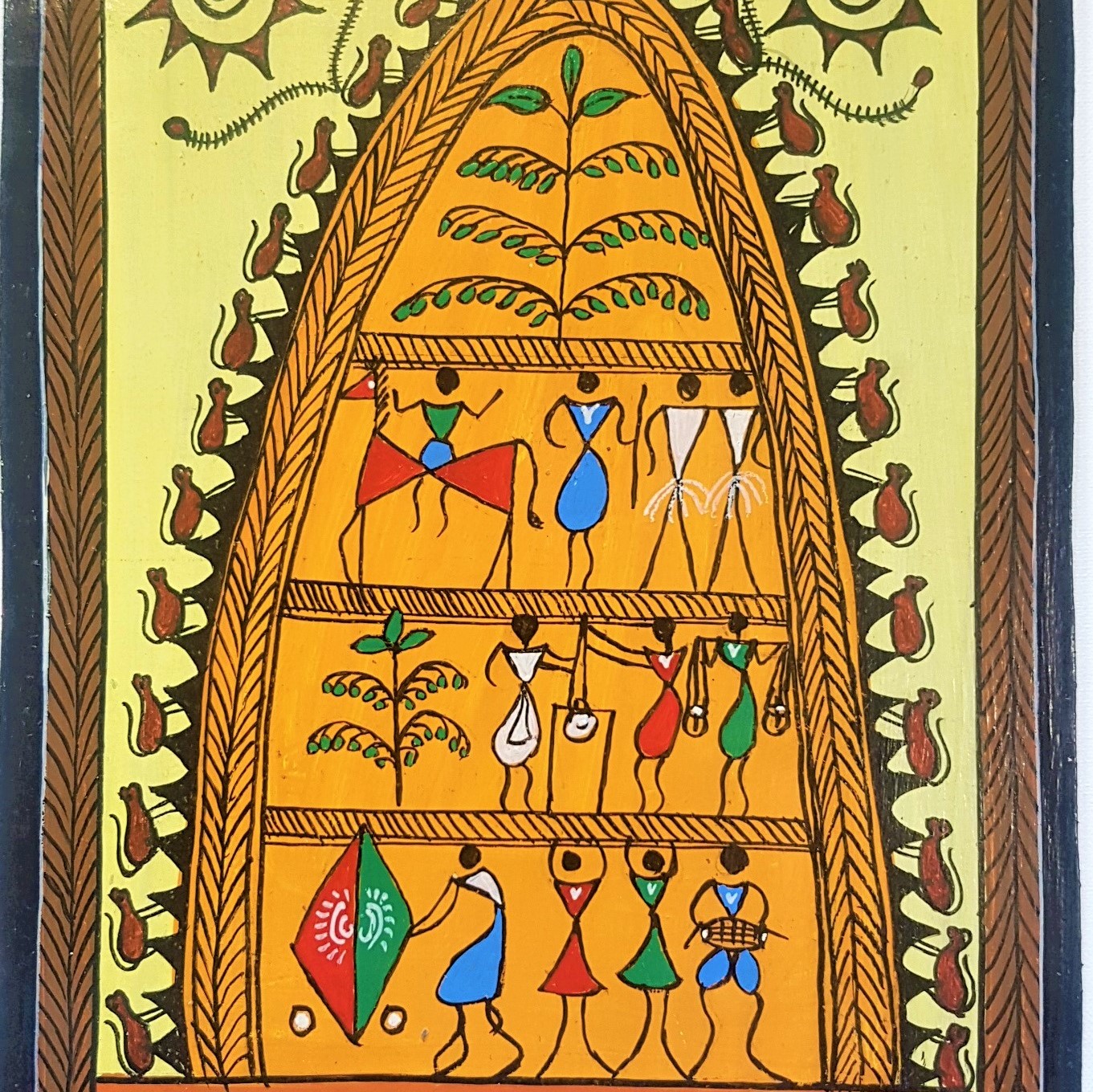Tribal Painting from Odisha SCP-SZ3-998a