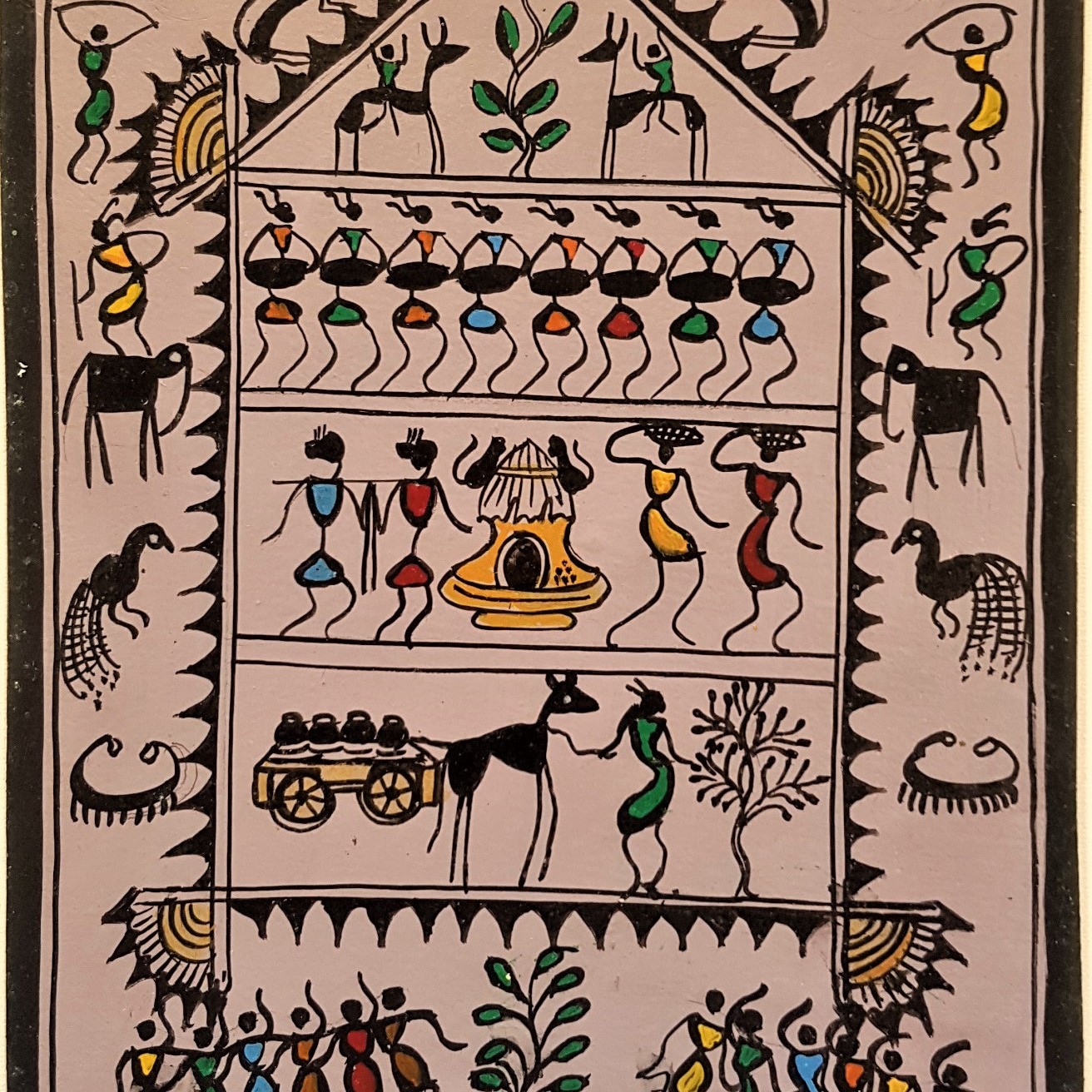 Tribal Painting from Odisha SCP-SZ4-997a