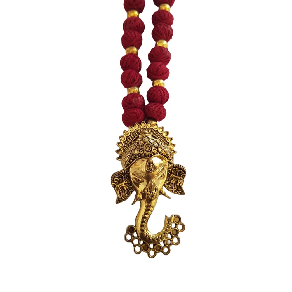 Handmade necklace from Shantiniketan BJ-985a